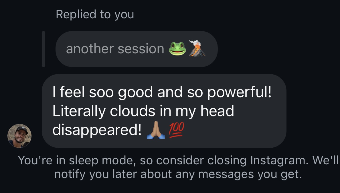 Message from a guest