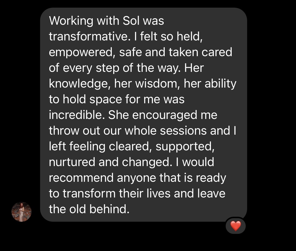 Message from a guest